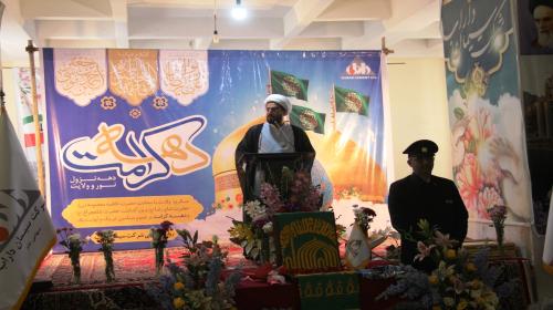 سیمان داراب میزبان خدام حرم رضوی و پرچم بارگاه ملکوتی امام رضا (علیه‌السلام) شد