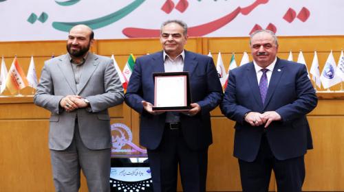 جایزه ملی کیفیت ایران به سیمان داراب رسید