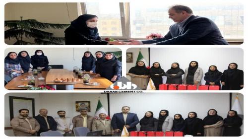 تقدیر از بانوان شاغل در کارخانه و دفتر شیراز با حضور جناب دکتر بیرانوند