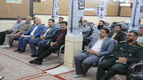 دیدار با فرمانده سپاه ناحیه داراب به مناسبت هفته کار و کارگر و سالروز تاسیس سپاه