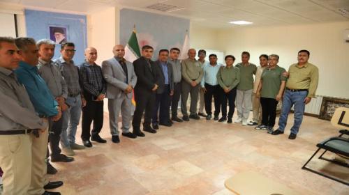 تجلیل از بازنشستگان سال 1403 سیمان داراب