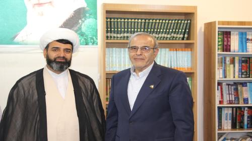 دیدار مدیرعامل شرکت سیمان داراب با فرماندار و امام جمعه شهرستان داراب
