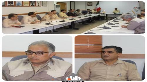 مدیر تولید و رئیس بهرهبرداری سیمان داراب معارفه شدند