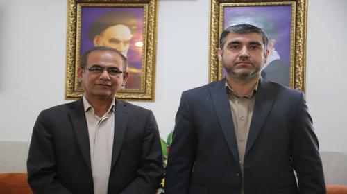 دیدار جناب مهندس فتاحی با فرماندار داراب