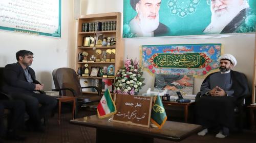 دیدار جناب مهندس فتاحی با امام جمعه داراب