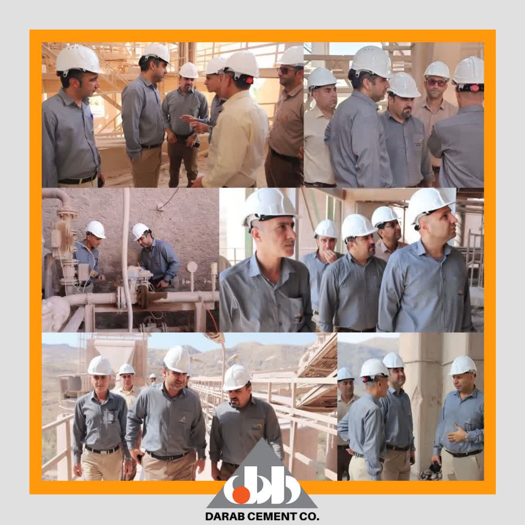بازدید مدیرعامل از از دپارتمان پخت کارخانه